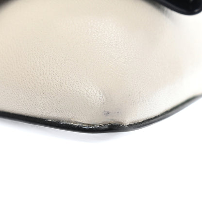 Saint Laurent Calfskin Bow Anais Pumps 36.5 White 10 of 10