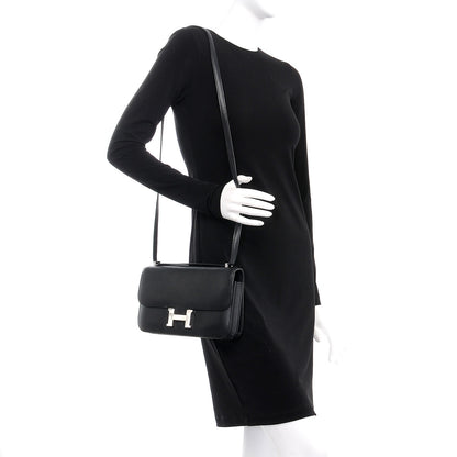 Hermes Epsom Constance Elan 25 Black 2 of 20