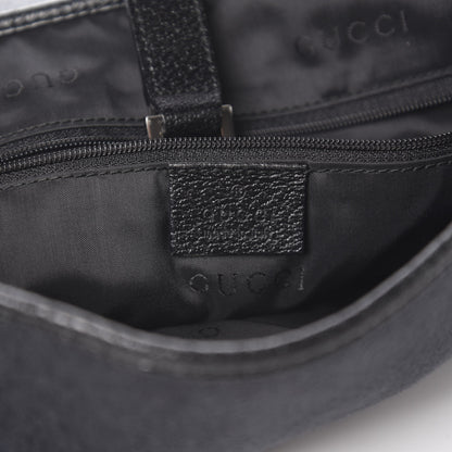 Gucci Felt Jackie O Hobo Black 5 of 9