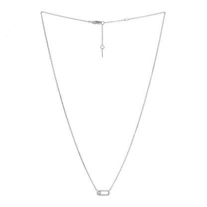 Messika 14K White Gold Diamond Move Uno Pave Necklace 3 of 8