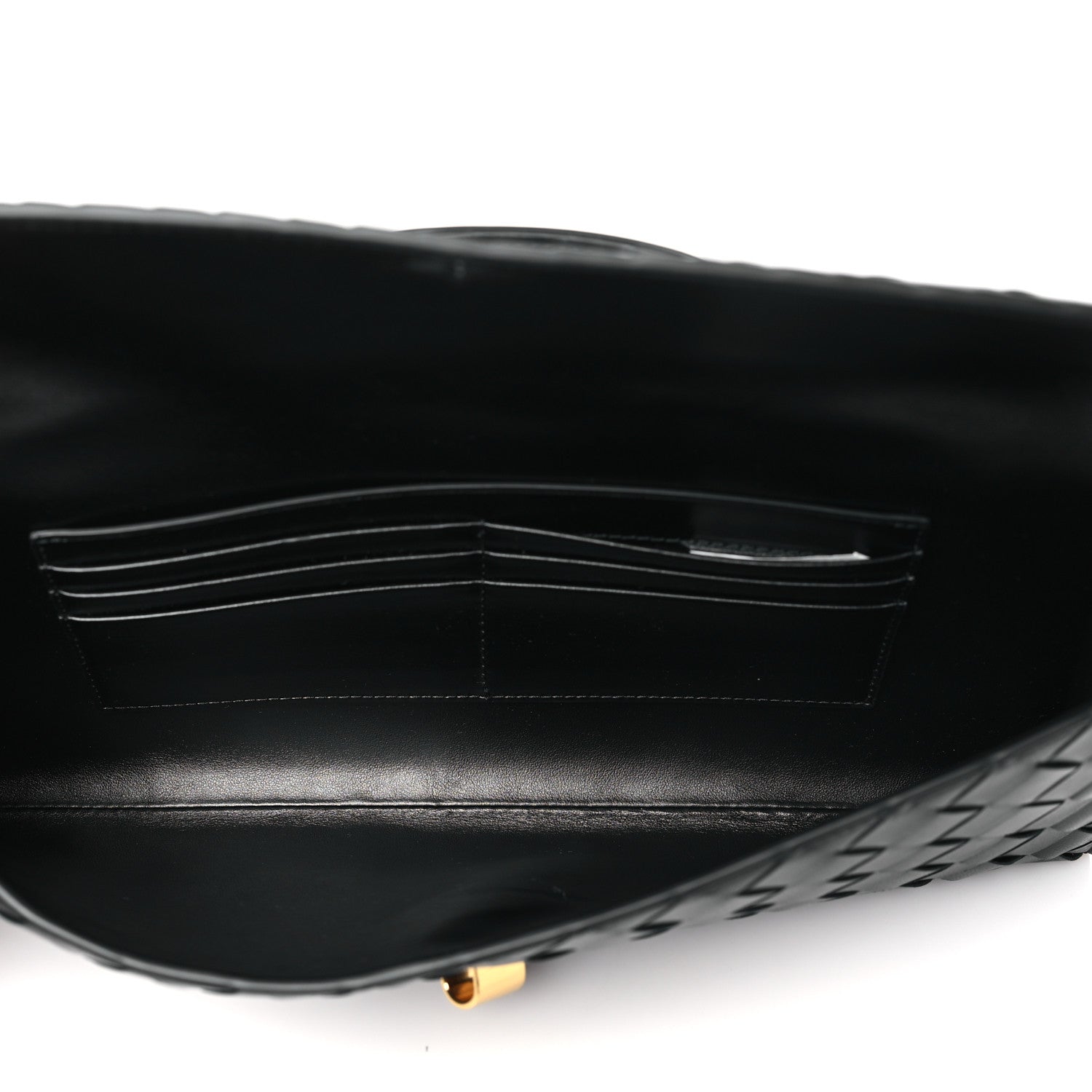 Bottega Veneta Nappa Intrecciato Long Andiamo Top Handle Clutch Black 5 of 10