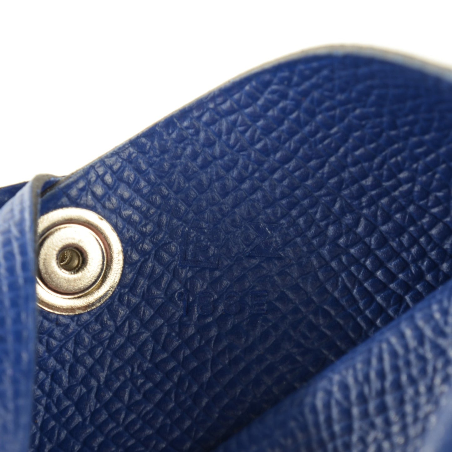 Epsom Calvi Card Case Bleu Electrique