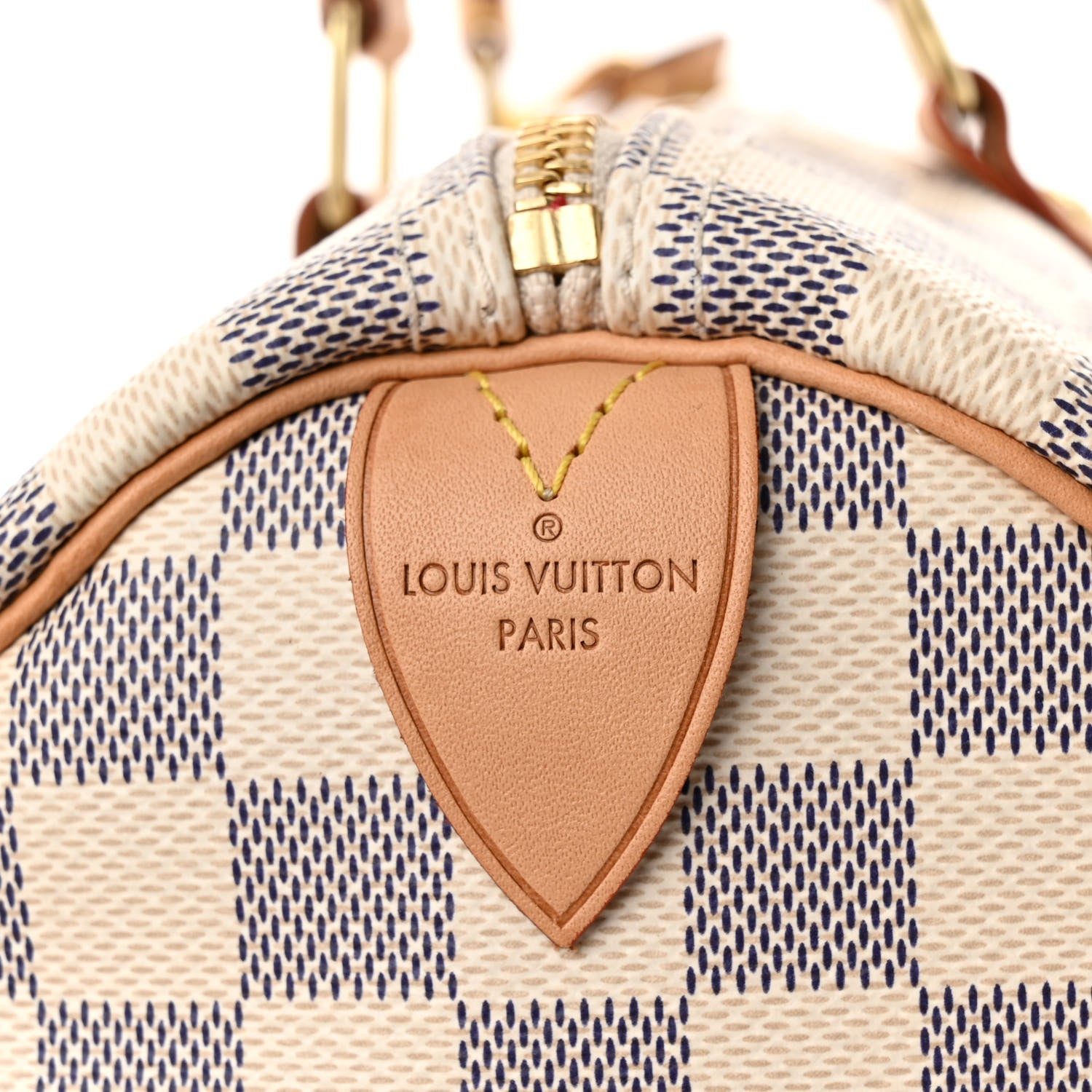 Louis Vuitton Damier Azur Speedy 30 6 of 10