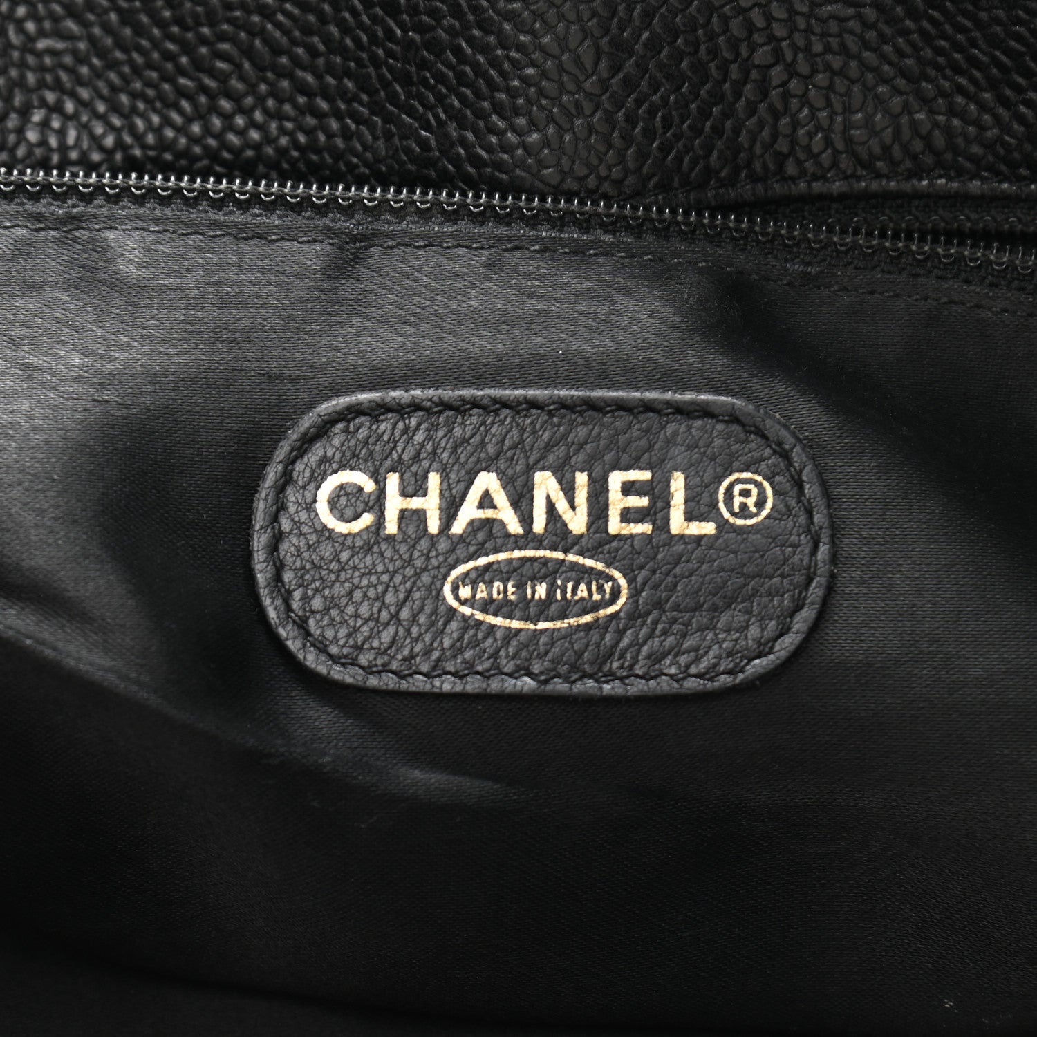 Chanel Caviar CC Shoulder Bag Black 8 of 16