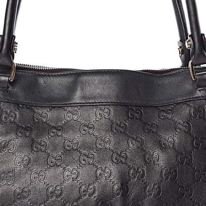 Gucci Guccissima D Gold Tote Black 13 of 15