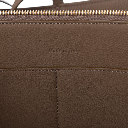 Celine Baby Grained Calfskin Medium Tri-Fold Bag Taupe 6 of 9