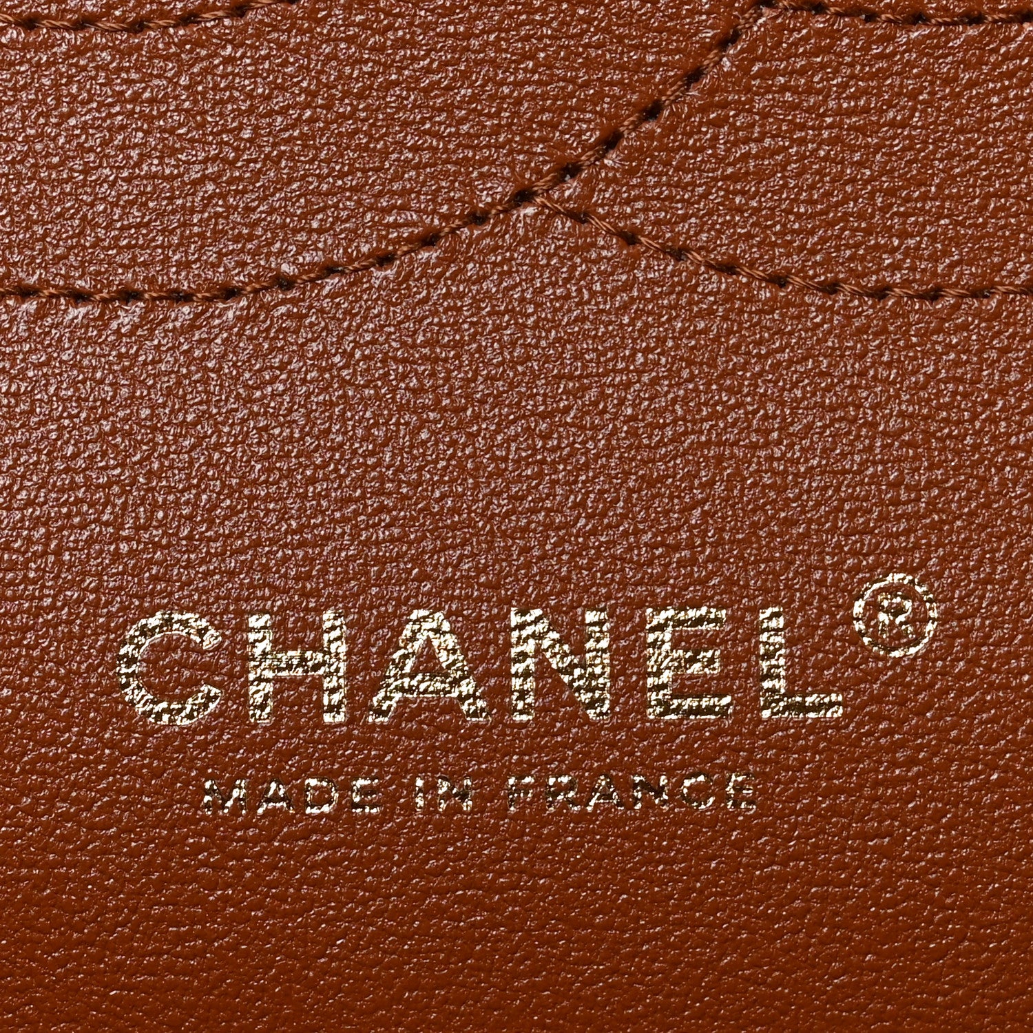 Chanel Caviar Quilted Jumbo Double Flap Light Brown 7 of 11