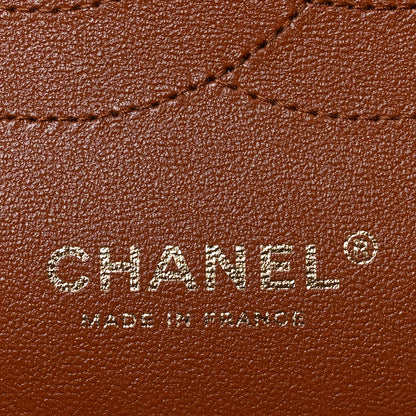 Chanel Caviar Quilted Jumbo Double Flap Light Brown 7 of 11