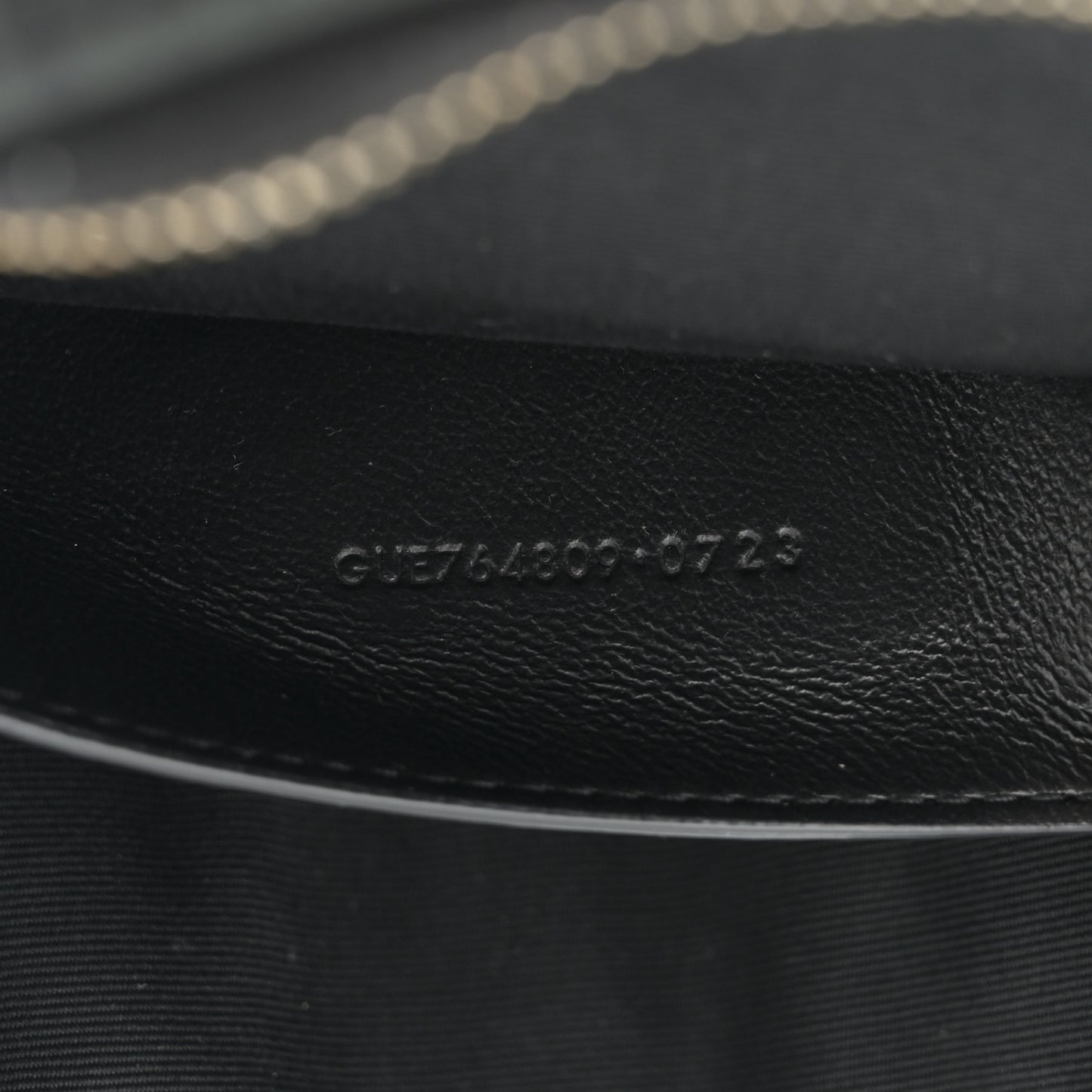 Lambskin Carre Quilted Cassandre Mini Camera Bag Black