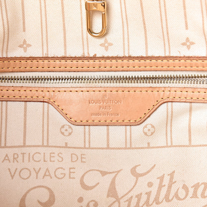 Louis Vuitton Damier Azur Neverfull MM 6 of 14