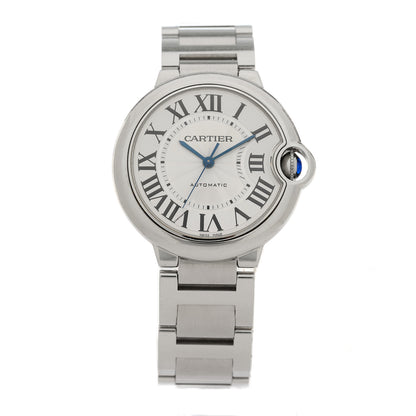 Cartier Stainless Steel 36mm Ballon Bleu De Cartier Automatic Watch 1 of 5