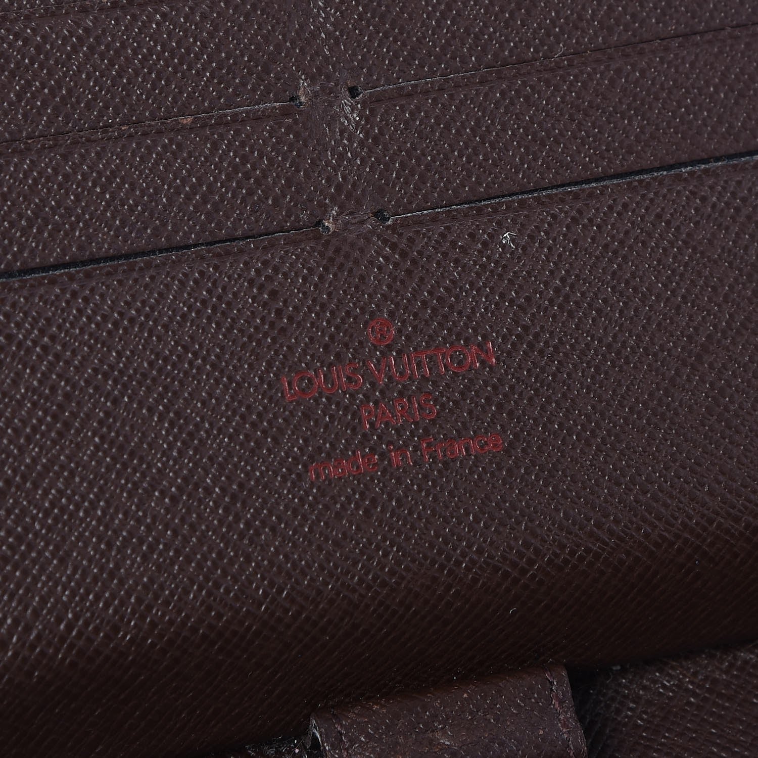 Louis Vuitton Damier Ebene Zippy Organizer Wallet 6 of 10