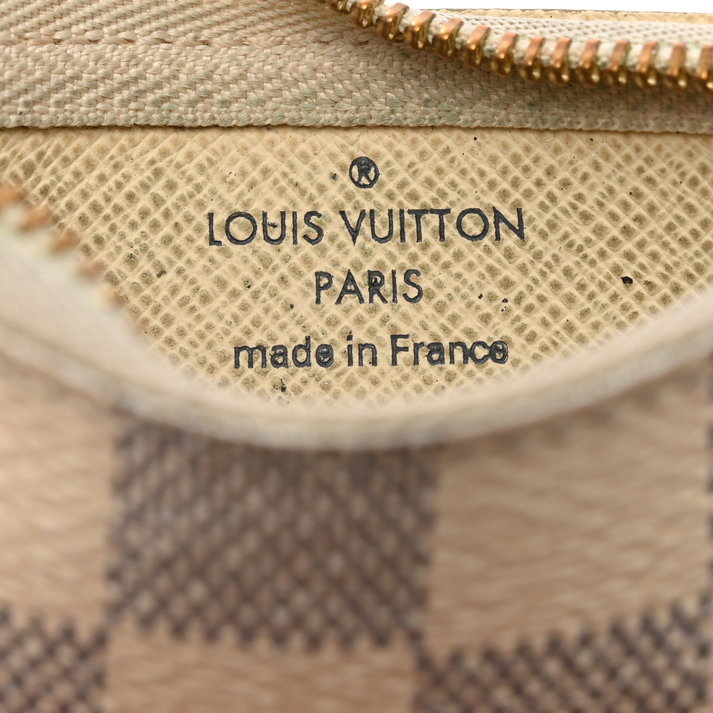 Damier Azur Key Pouch