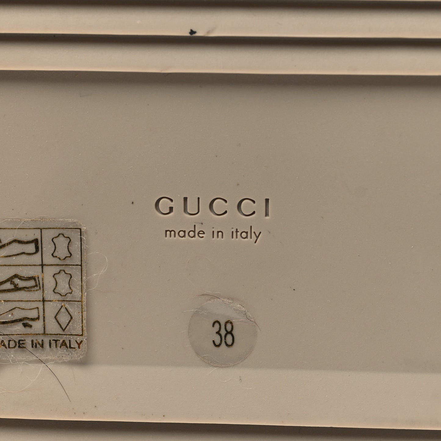 Shearling Interlocking G Womens Elea Platform Slide Wedge Sandals 38 Butterscotch Cocoa