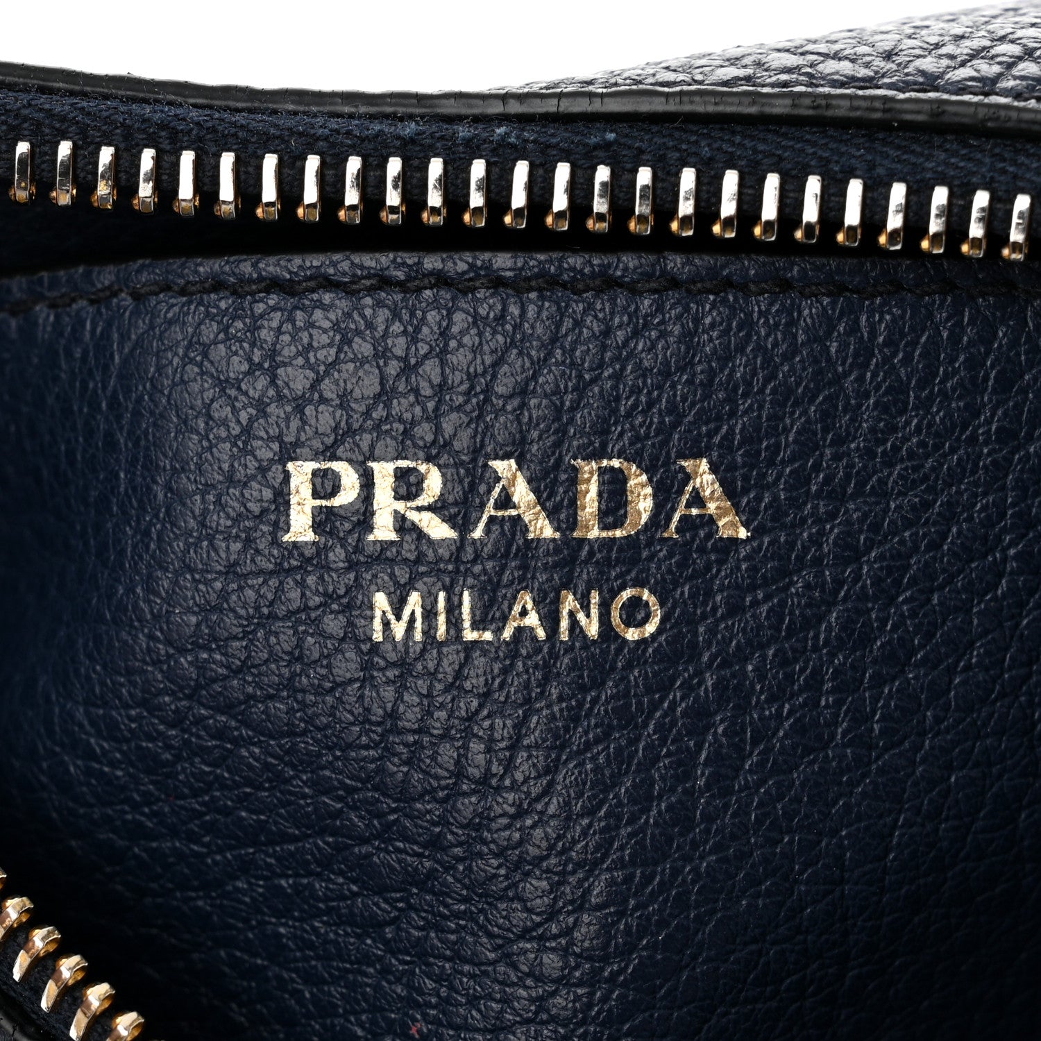 Prada Vitello Phenix Small Zippered Messenger Hobo Baltico 6 of 10