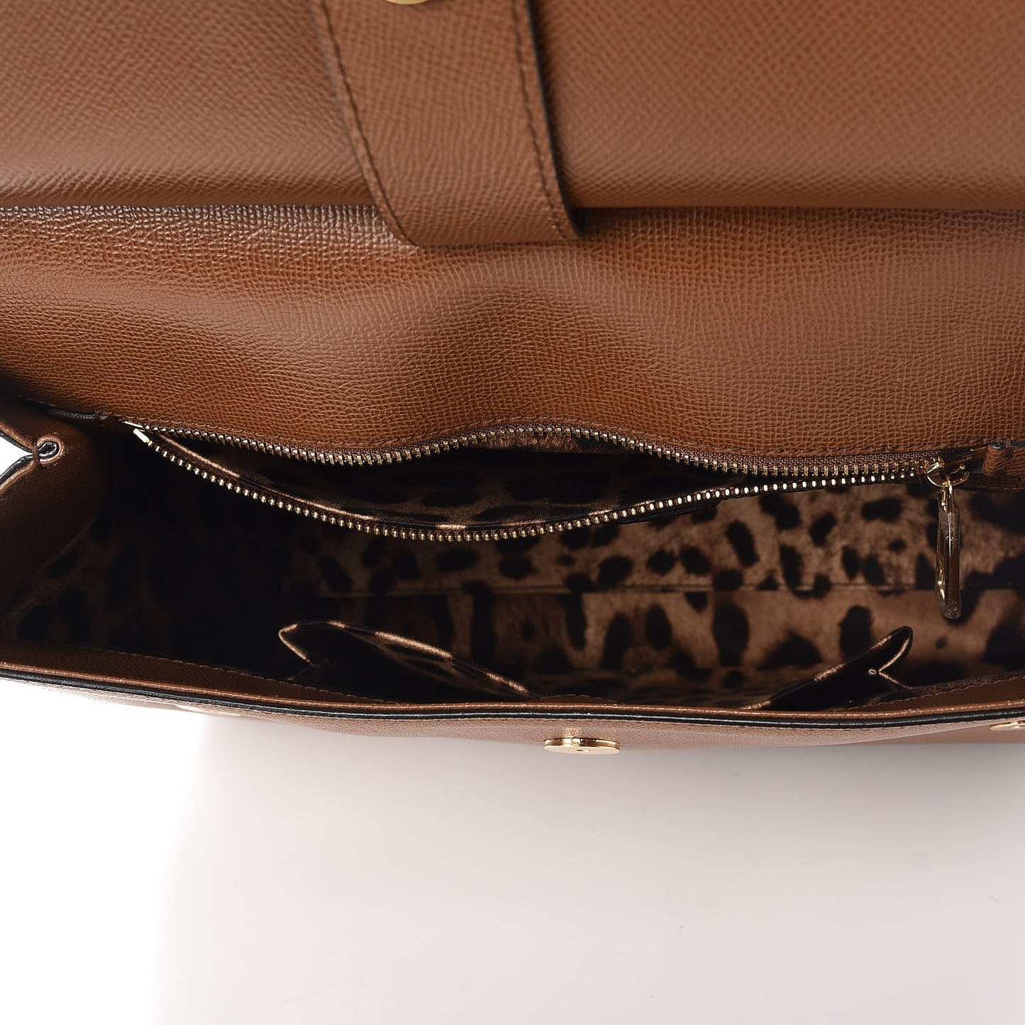 Dauphine Large Miss Sicily Satchel Caramello