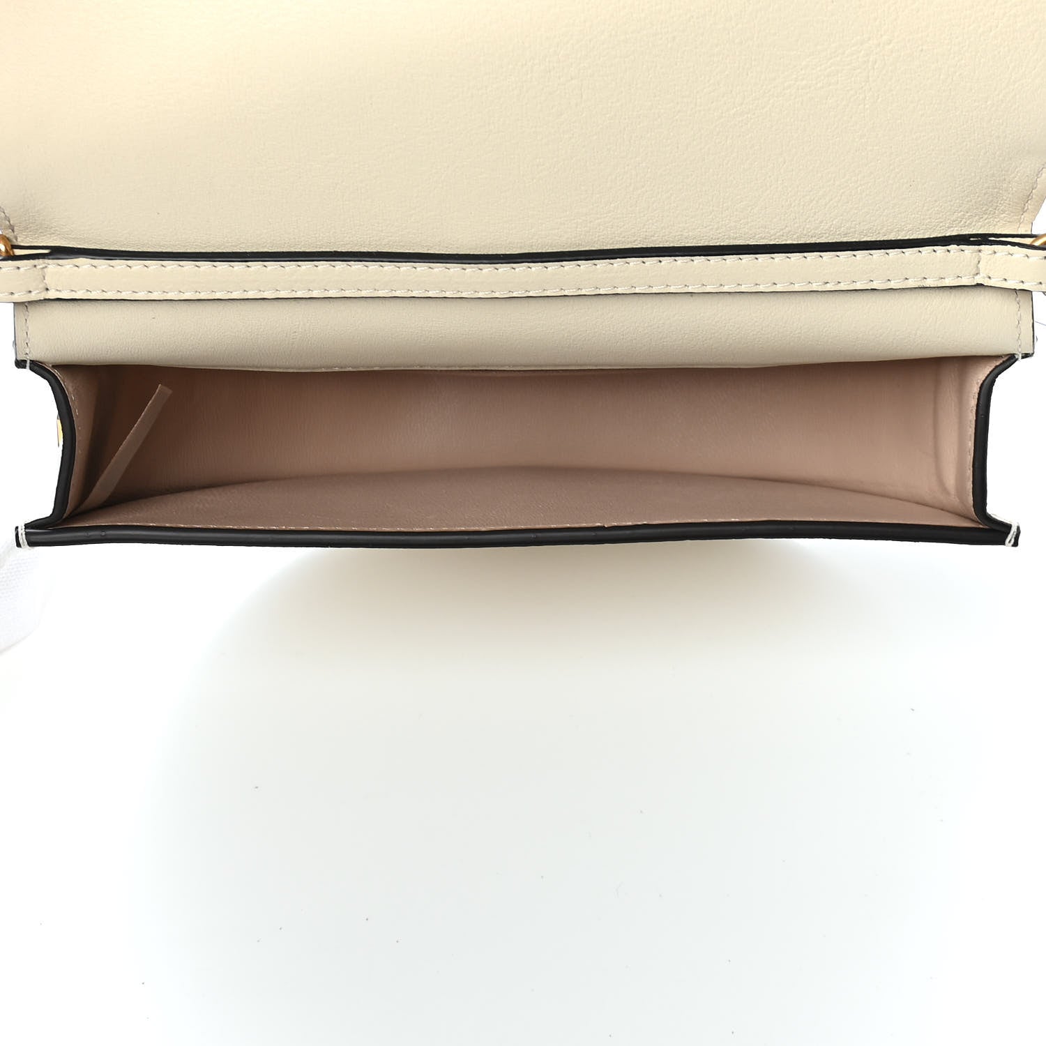 Chloe Calfskin Small Nile Bracelet Minaudiere Bag Off White 7 of 9