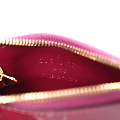 Louis Vuitton Vernis Key Pouch Magenta 6 of 8