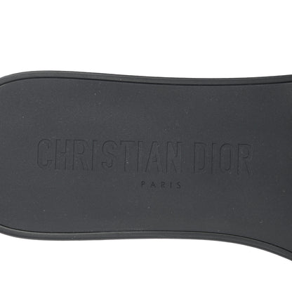 Christian Dior Nylon Oblique Dio(r)evolution Slide Sandals 40 Deep Blue 6 of 10