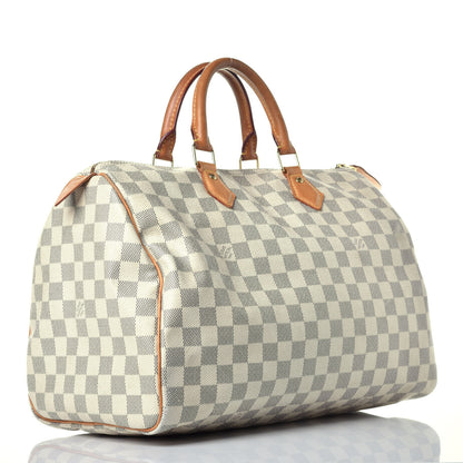 Louis Vuitton Damier Azur Speedy 35 3 of 9