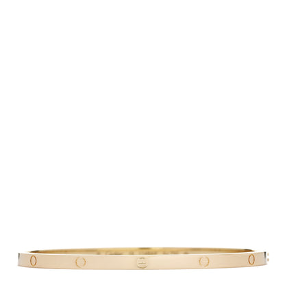 Cartier 18K Yellow Gold Small LOVE Bracelet 19 1 of 8