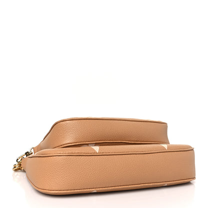Louis Vuitton Empreinte Monogram Giant Multi Pochette Accessories Arizona Creme 4 of 10