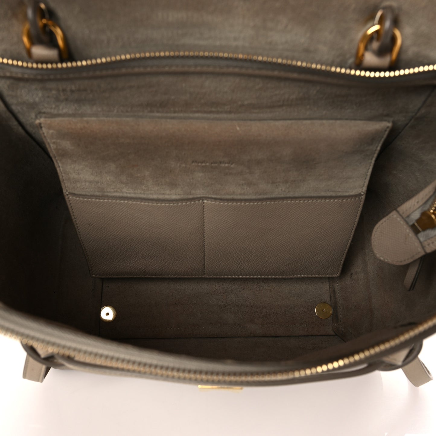 Grained Calfskin Mini Belt Bag Light Taupe