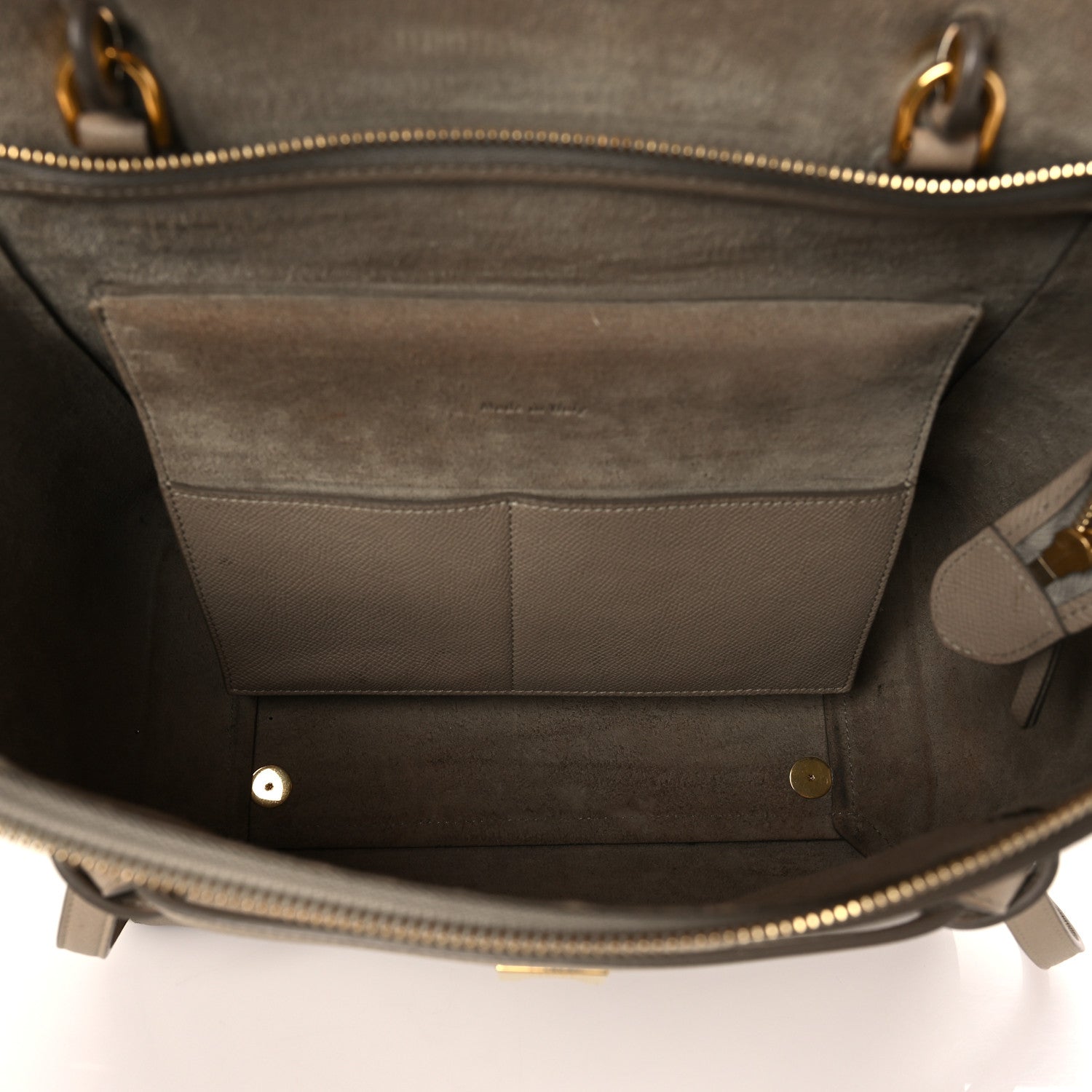 Celine Grained Calfskin Mini Belt Bag Light Taupe 5 of 14