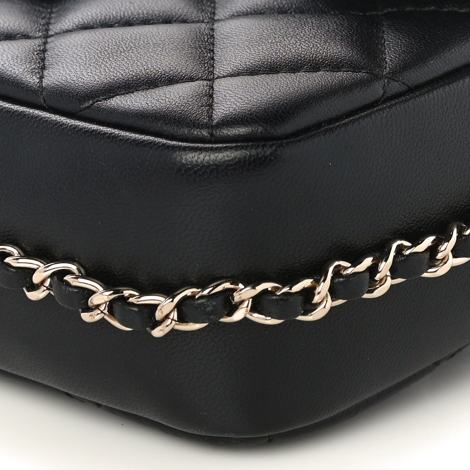 Chanel Lambskin Quilted Small My Precious Flap Black 5 of 9