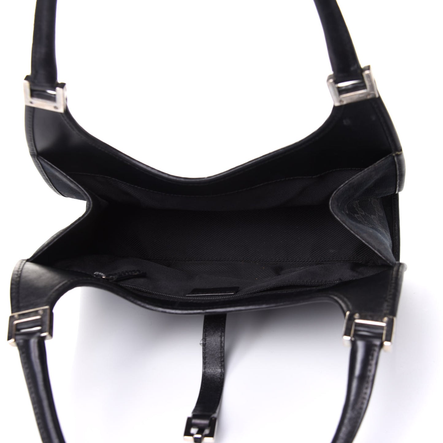 Monogram Bardot Shoulder Bag Black