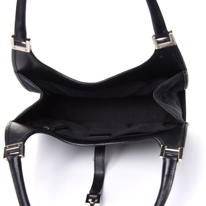 Gucci Monogram Bardot Shoulder Bag Black 4 of 10