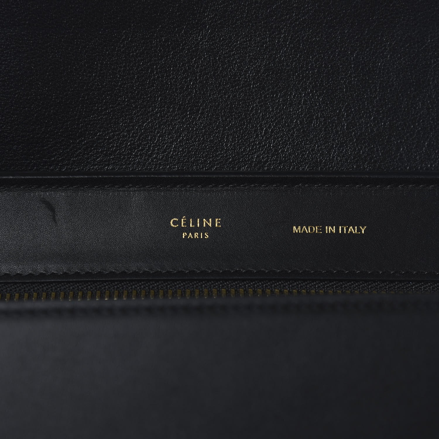 Celine Drummed Calfskin Suede Medium Tri-color Trapeze Indigo 8 of 10