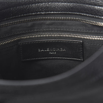 Balenciaga Chevre Silver Metallic Edge Hardware S City Black 7 of 12