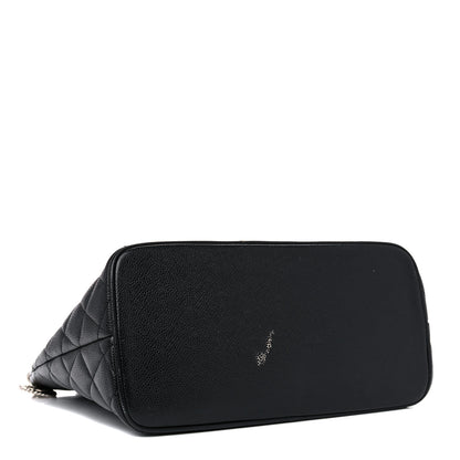 Chanel Caviar Quilted Medallion Tote Black 5 of 17