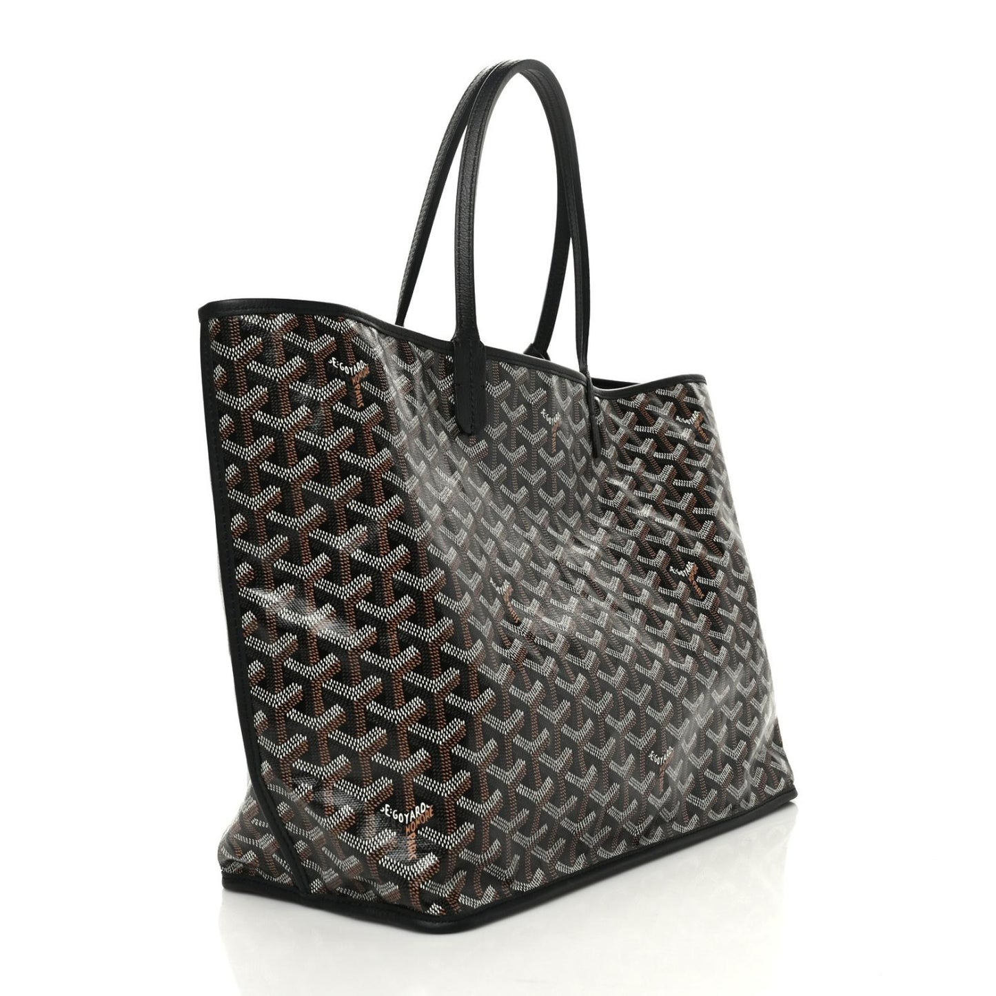 Goyardine Reversible Anjou PM Black