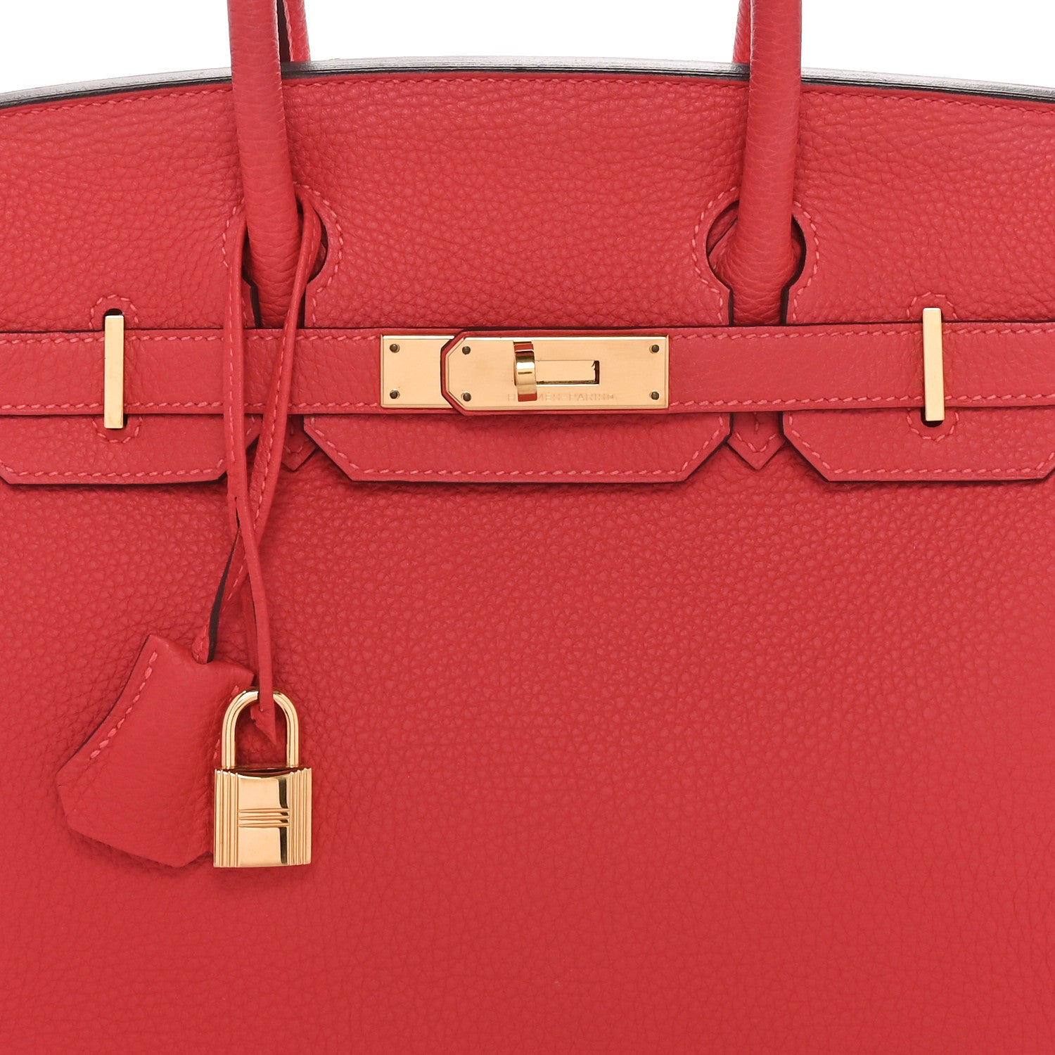Hermes Togo Birkin 30 Rouge Pivoine 8 of 10