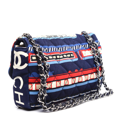 Chanel Canvas Le Train Small Flap 3 of 18