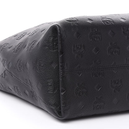 MCM Calfskin Ottomar Large Klara Hobo Black 8 of 9