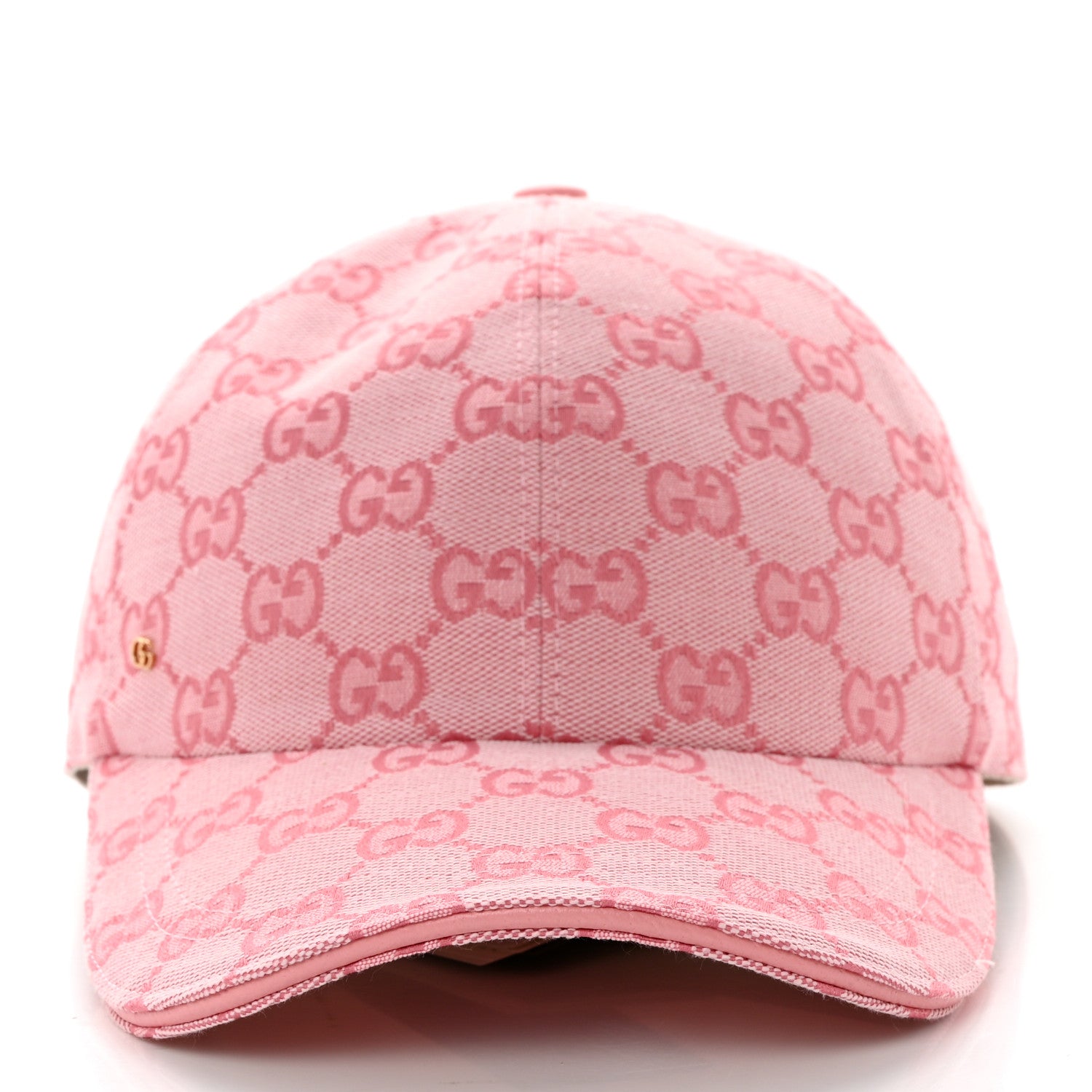 Gucci Monogram New GG Baseball Hat M Soft Cotton Candy 1335216