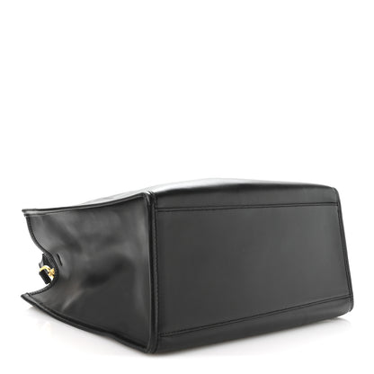 Fendi Vitello King Plexiglass Medium Fendi Sunshine Shopper Tote Black 4 of 9