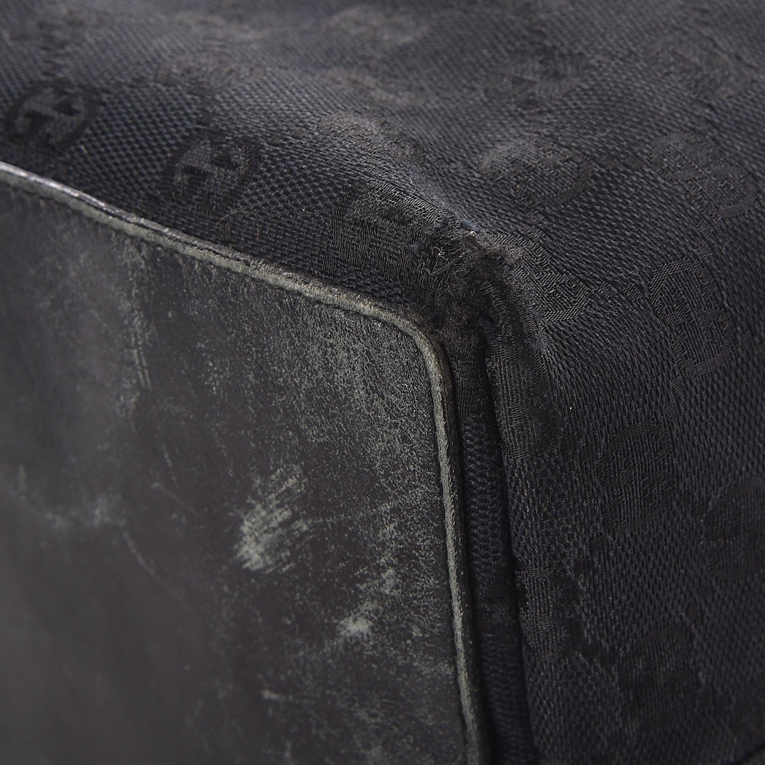 Gucci Monogram Large Tote Black 10 of 12