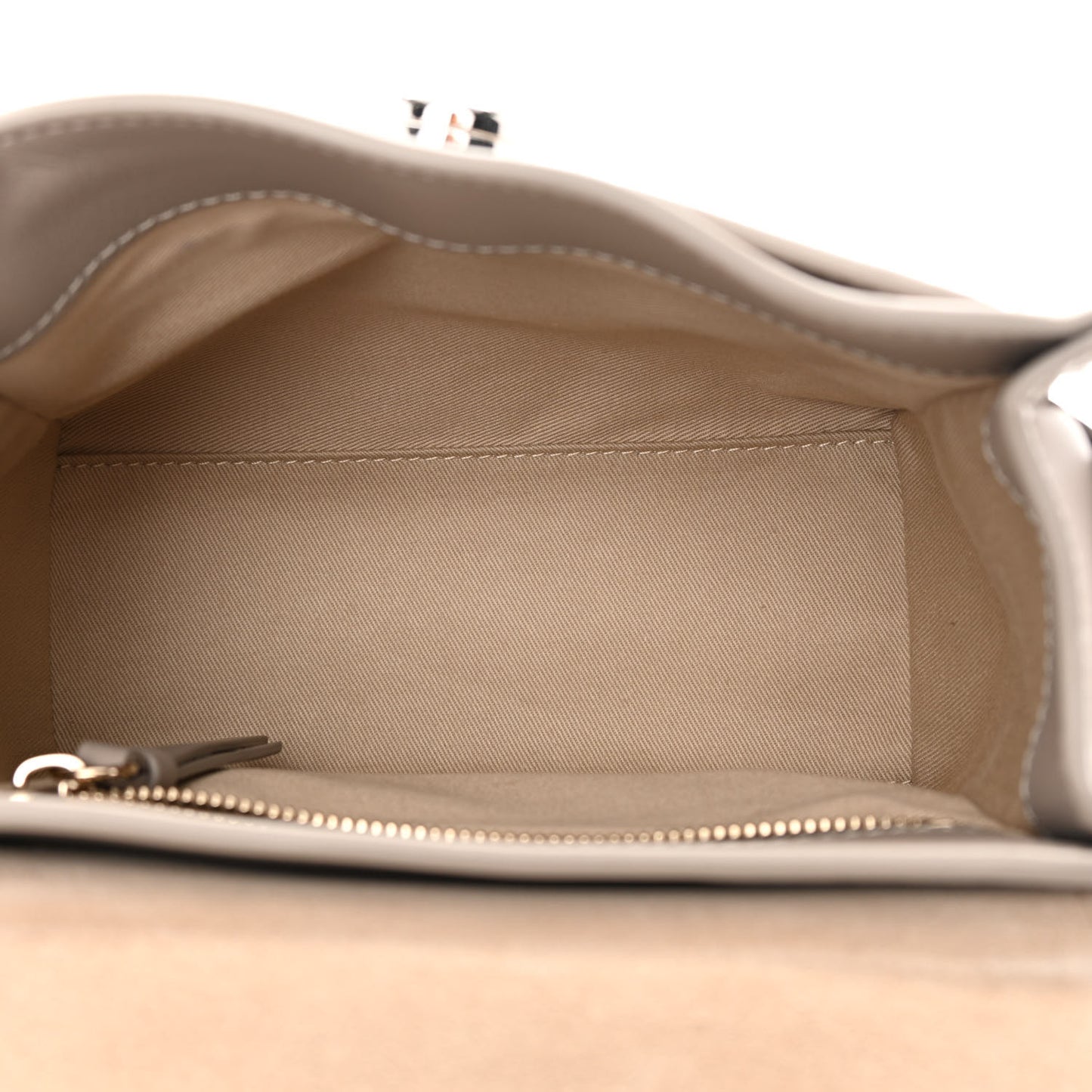 Calfskin Mini Tess Day Bag Motty Grey