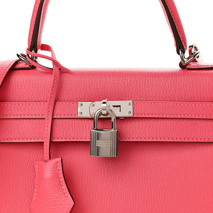 Hermes Chevre Kelly Sellier 25 Rose Lipstick 8 of 10