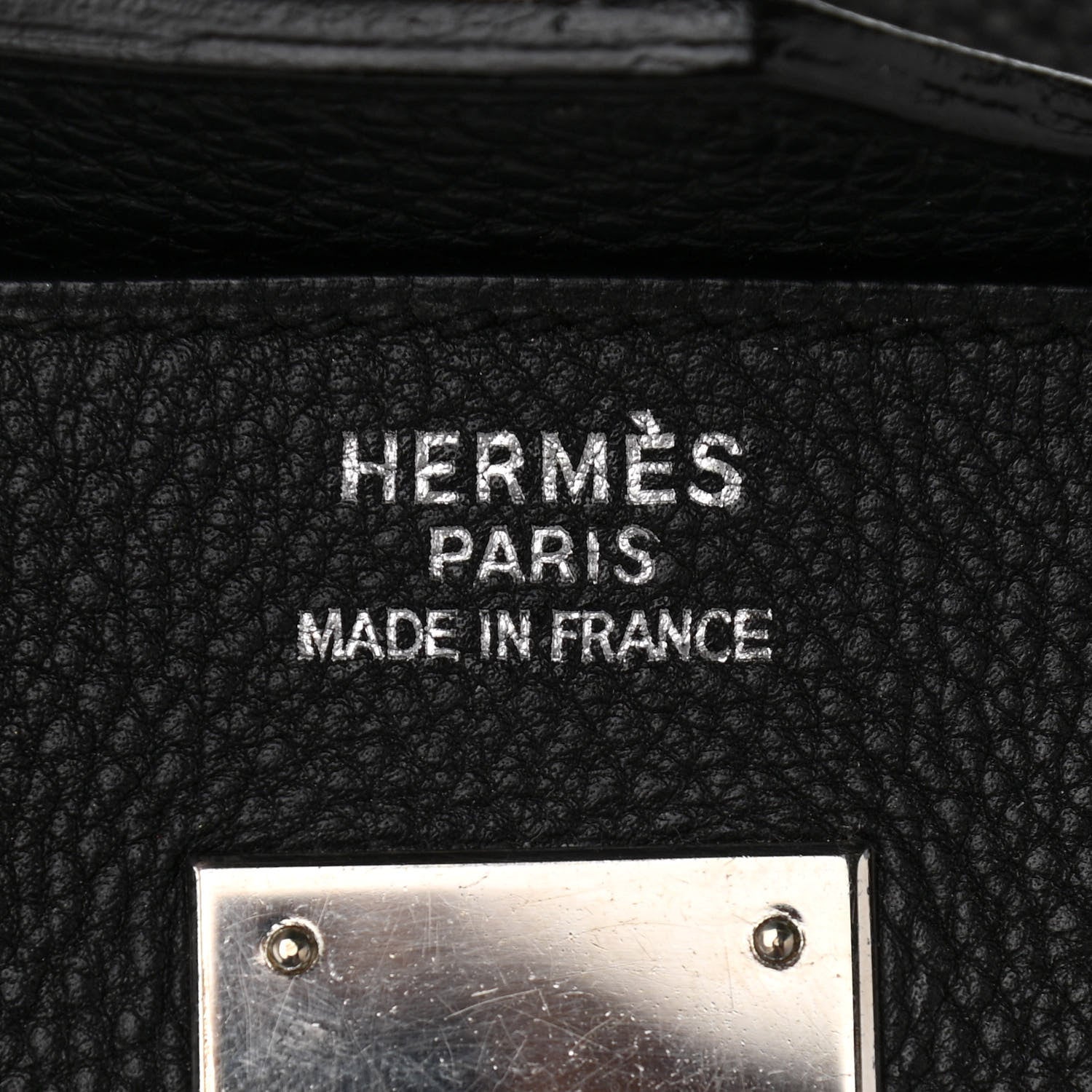 Hermes Togo HAC Birkin 32 Black 5 of 14