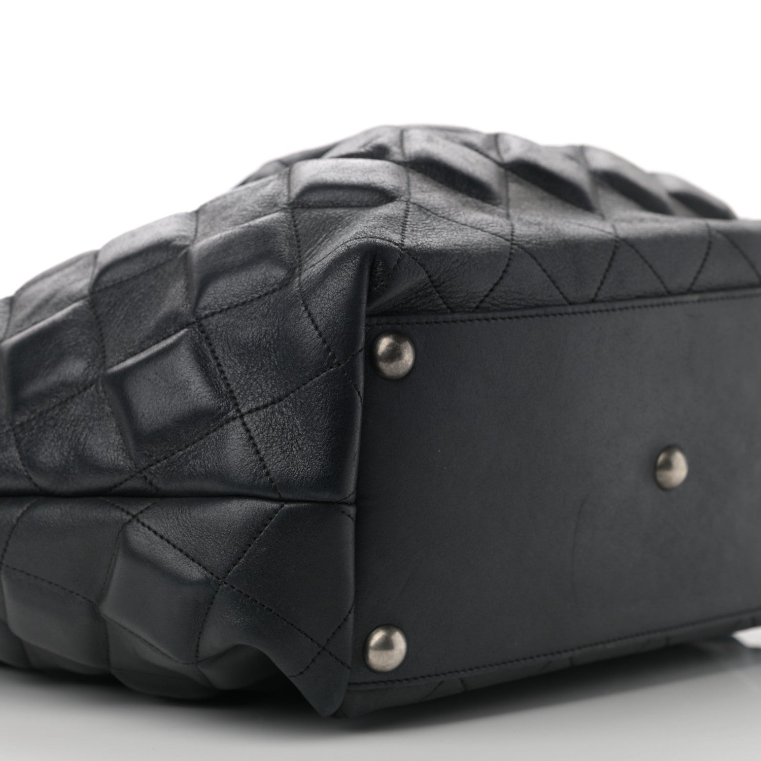 Chanel Calfskin Sloane Square Tote Black 9 of 14
