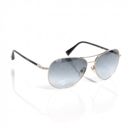 Louis Vuitton Conspiration Pilote Aviator Sunglasses Argent 3 of 5
