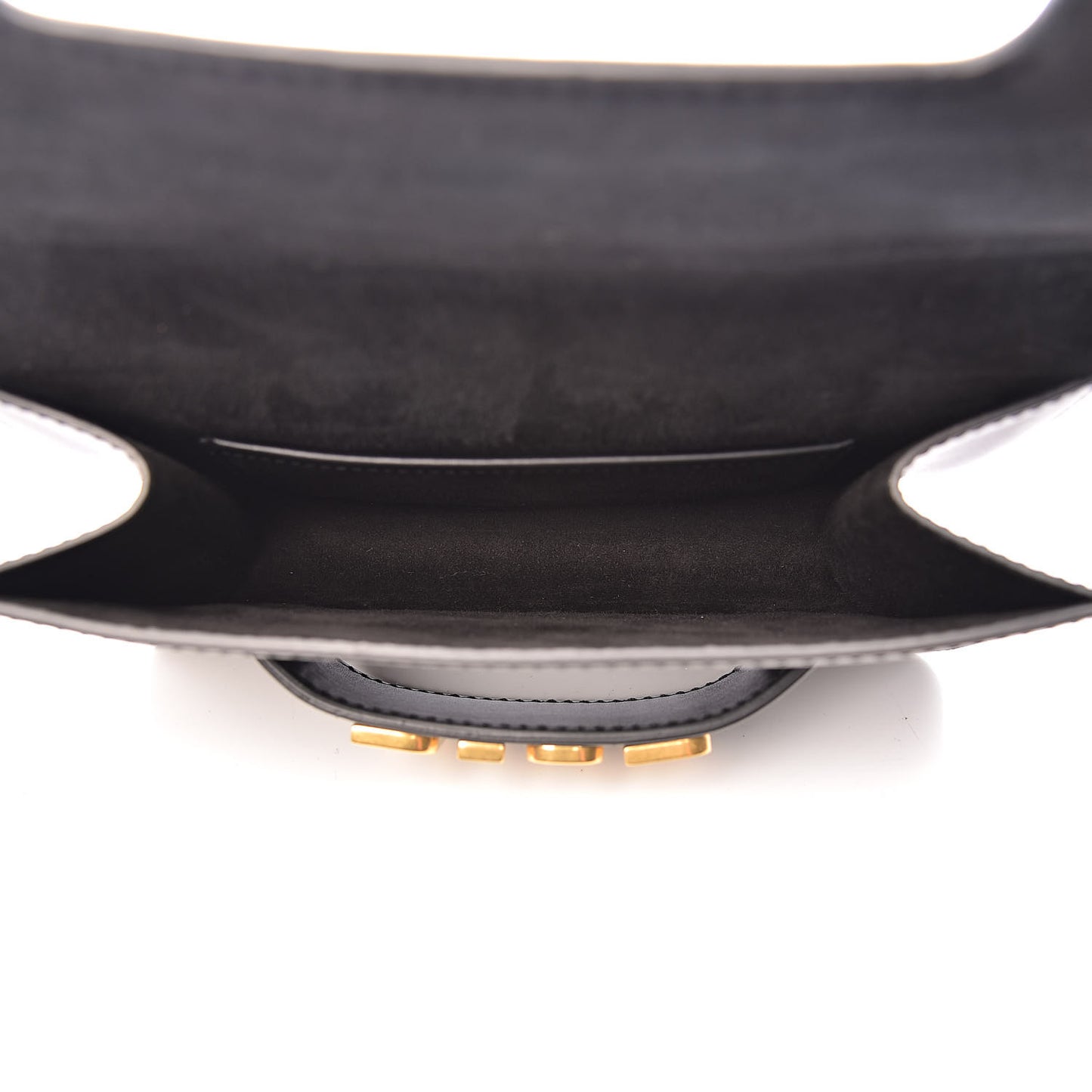 Smooth Calfskin Dio(r)evolution Flap Clutch Black