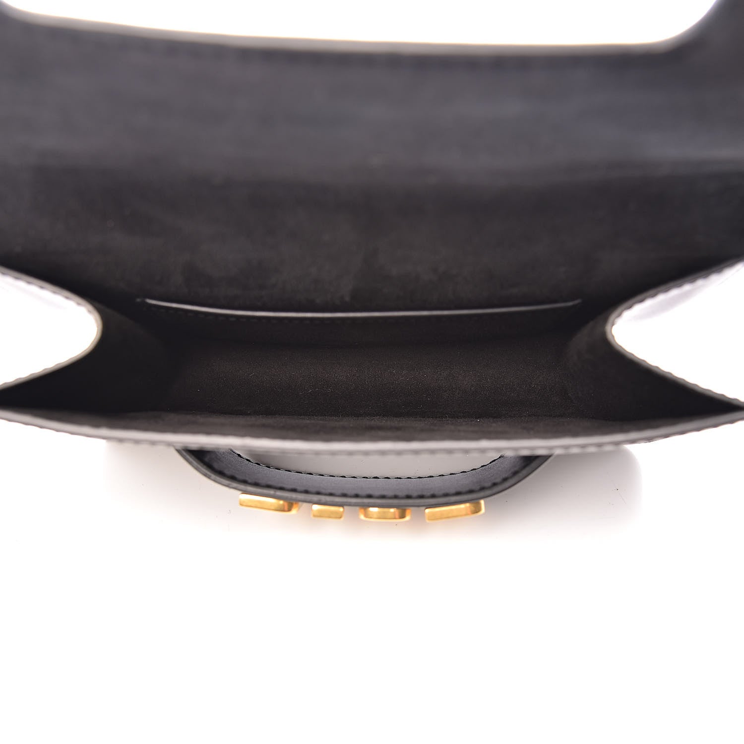 Christian Dior Smooth Calfskin Dio(r)evolution Flap Clutch Black 5 of 9