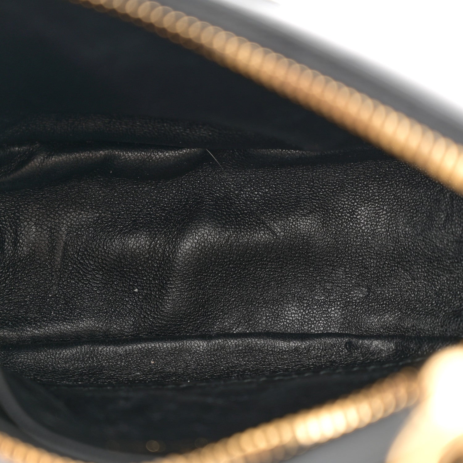 Prada Soft Calfskin Arque Shoulder Bag Black 5 of 10