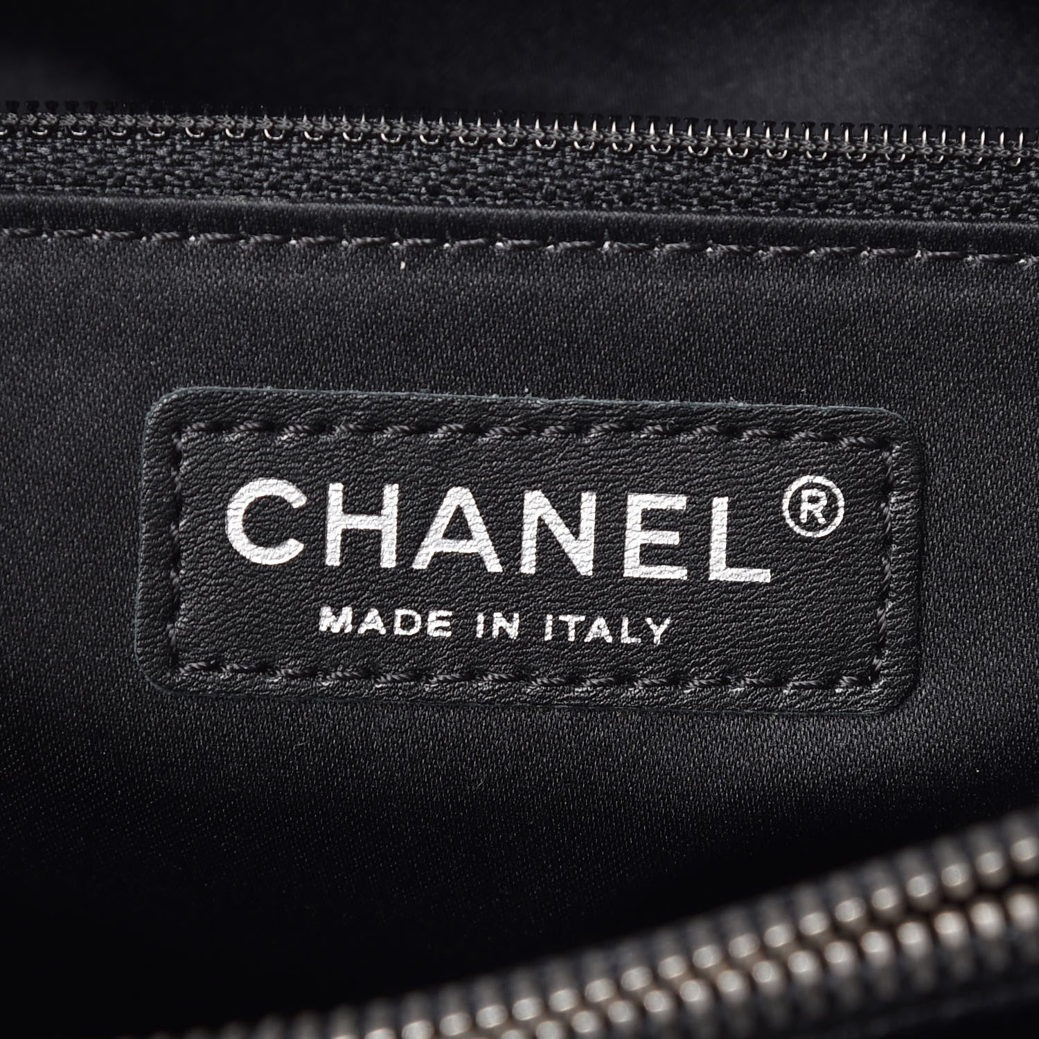 Chanel Caviar Quilted Grand Shopping Tote GST Black 8 of 9